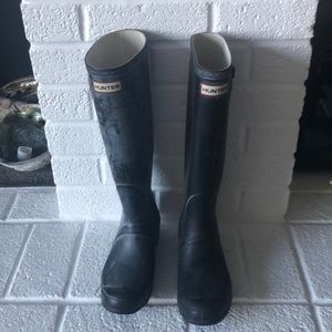 Hunter rain boots